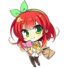 Melonbooks mascot character りんご