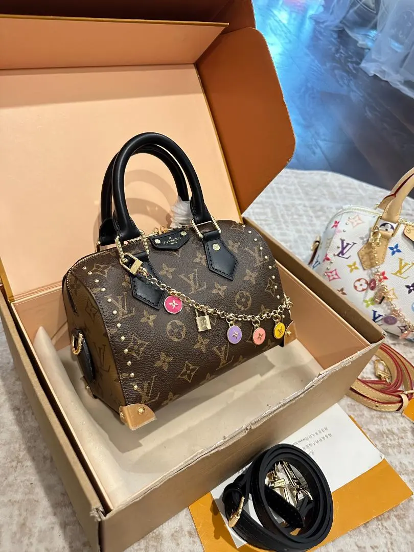 Louis Vuitton ボストンバッグ ブラウン