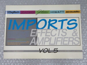 Audio Equipment FERNANDES IMPORTS EFFECTS AMPLIFIERS Vol.51999
