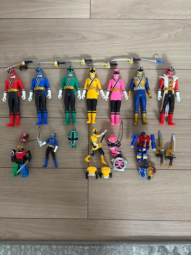 侍戦隊シンケンジャー ソフビ フィギュア 大量セット