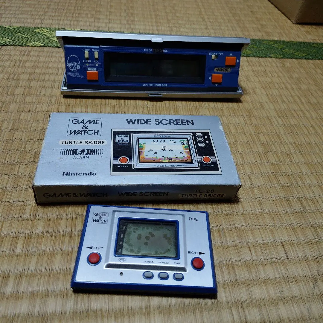 任天堂 ゲーム＆ウォッチ FIRE TURTLE BRIDGE セット