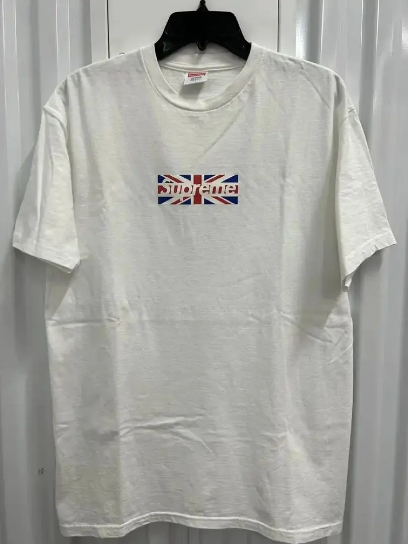 Supreme UK Box Logo イギリス国旗 Tシャツ
