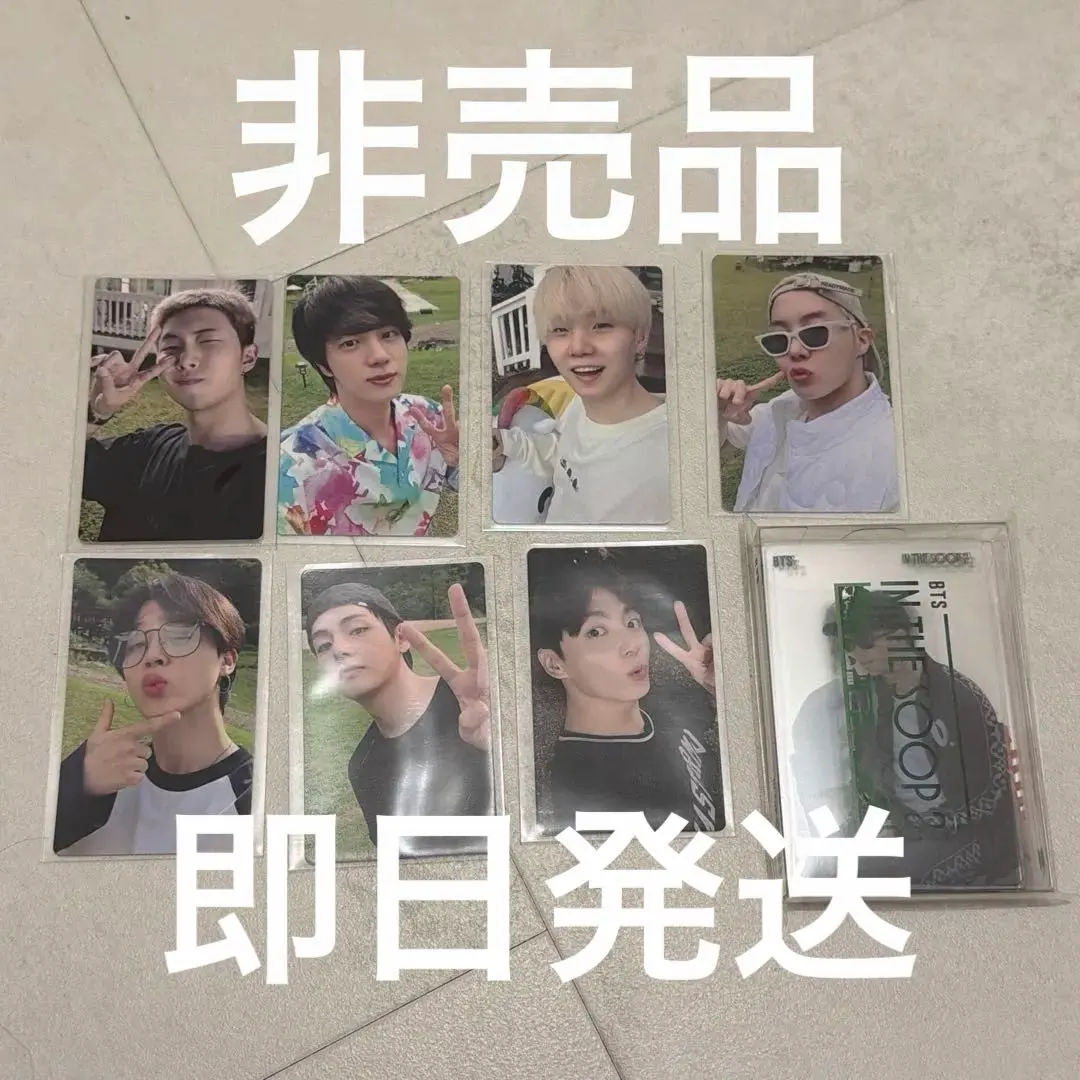 BTS トレカ in the soop クリアカード