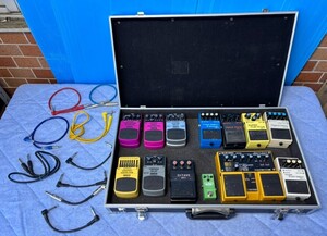 Pedales de guitarra BOSS de segunda mano de Japón 1343BOSS139BOSS6BEHRIN GER5Aria1Donner1