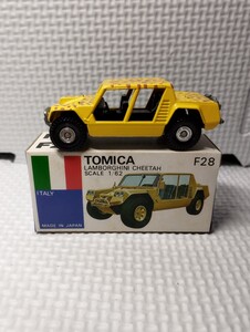 Tomica F28 LAMBORGHINI CHEETAH ITALY TOMICA TOMY made in Japan