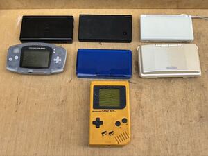 Game Consoles Nintendo 7 DMG-01AGB-001DS DSi DSLite 3DS NTR-001 USG-001 TWL-001 CTR-001