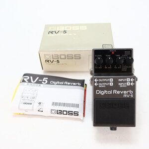 Pedales de guitarra BOSS de segunda mano de Japón BOSS RV-5 Digital Reverb