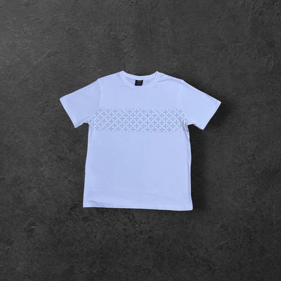 ナンバーナイン マールボロ コラボ Tシャツ モノグラム 白 F 古着 Y2K