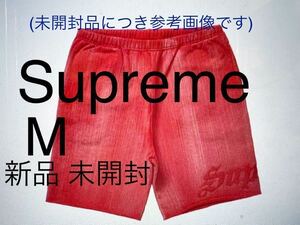 Supreme Supreme BRUSH STROKE SWEAT SHORT M RED 21SS -