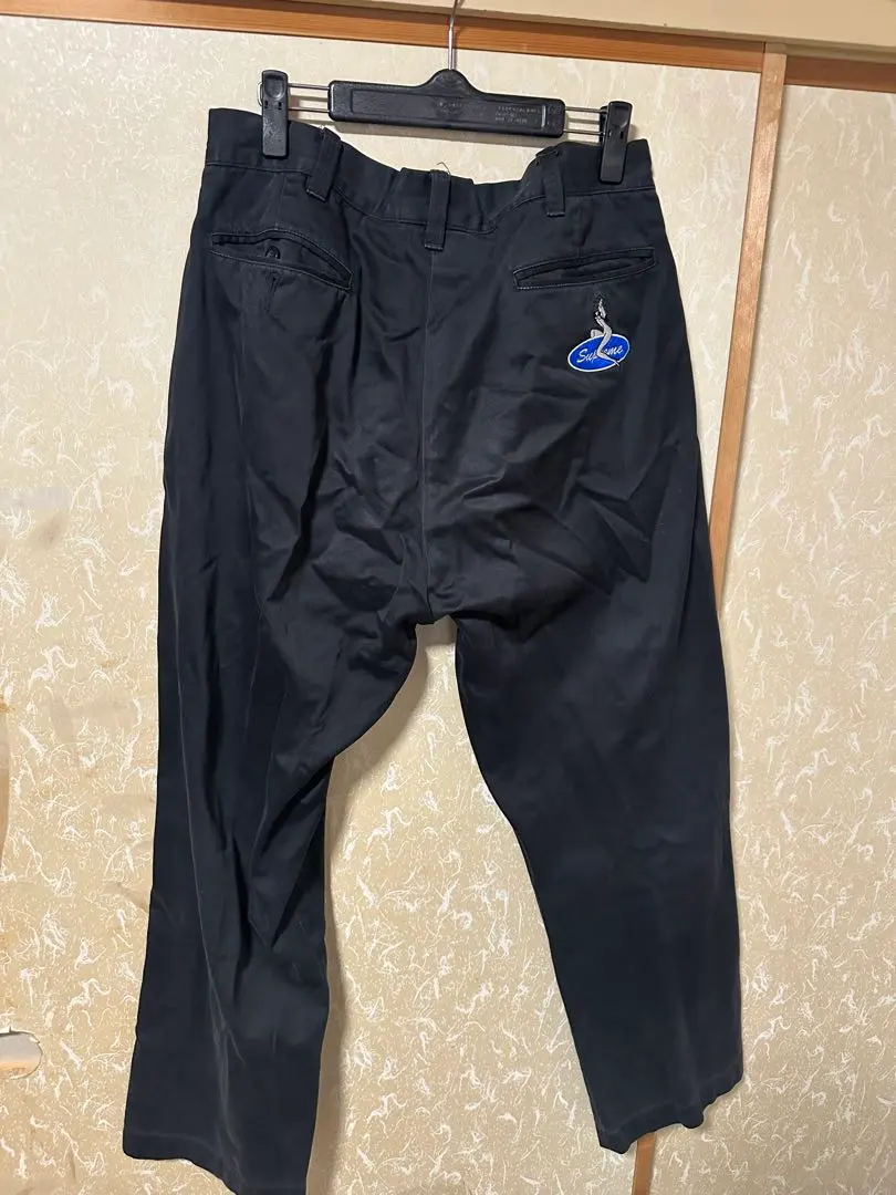 supreme pinup chino pant black 32inch