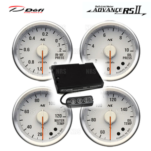 Used JDM Defi Gauges Defi RS2II (5) 52SE 80s(RS2-52W80-5IOPW