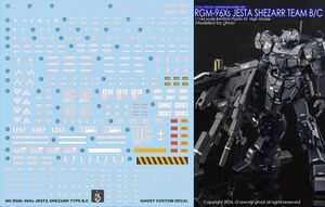 Grados de maquetas Gundam Gunpla HGUC 1144