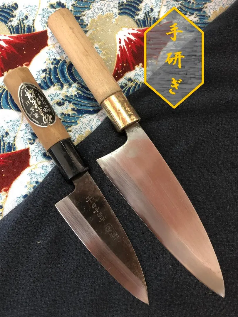 【研ぎ済み】　出刃包丁　アジ切包丁　和包丁　ナイフ　料理　釣り