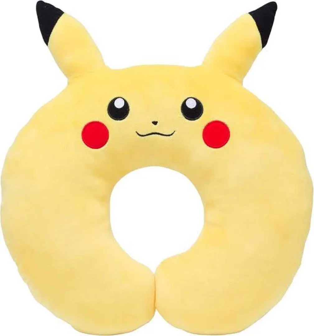 ポケモンセンター オリジナル ぬいぐるみ U字クッション ピカチュウ