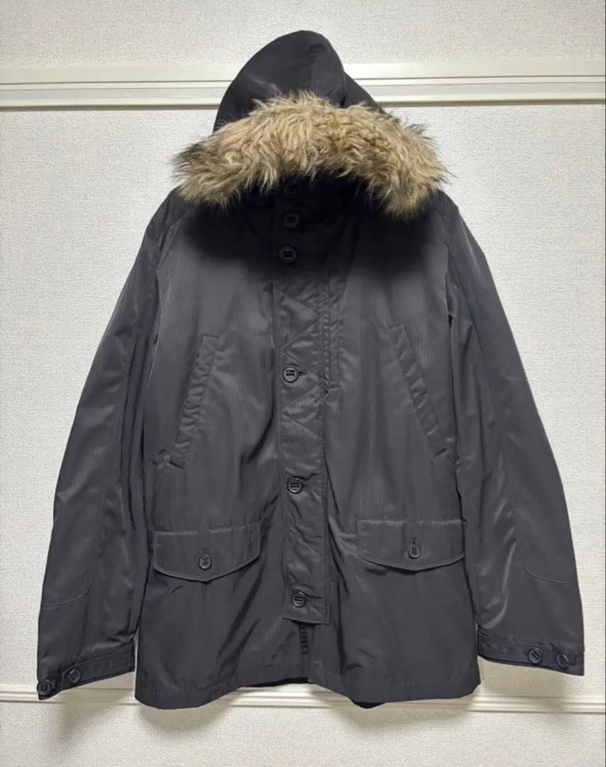 Eddie Bauer エディーバウアー モッズコート M ブラック