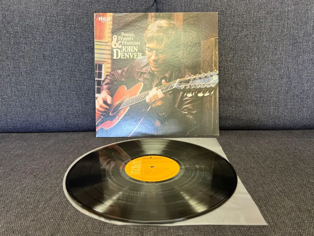 John Denver 1974 LP 洋楽　RCA-6195 詩と祈りと誓い