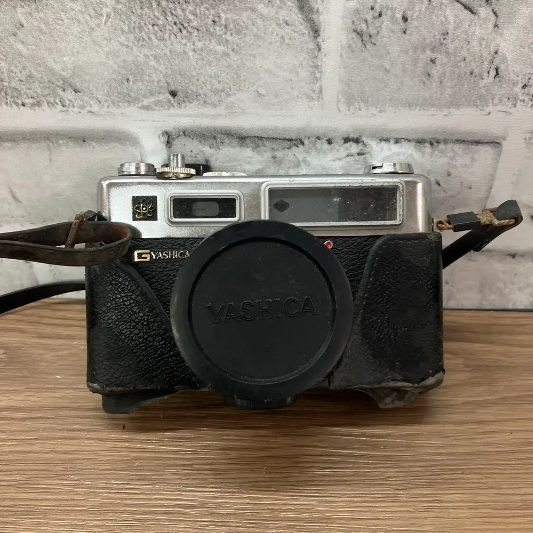 B壁【昭和レトロ】YASHICA Electro 35 フィルムカメラ ケース付