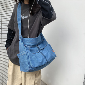 Denim japonés con orillo 2 2way