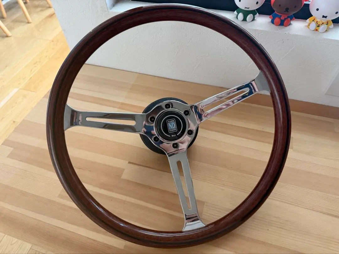 NARDI ナルディ クラシック ウッドステアリング(ボス付き)