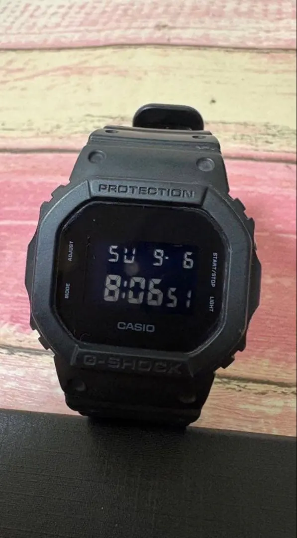 CASIO G-SHOCK DW-5600BB 稼働品