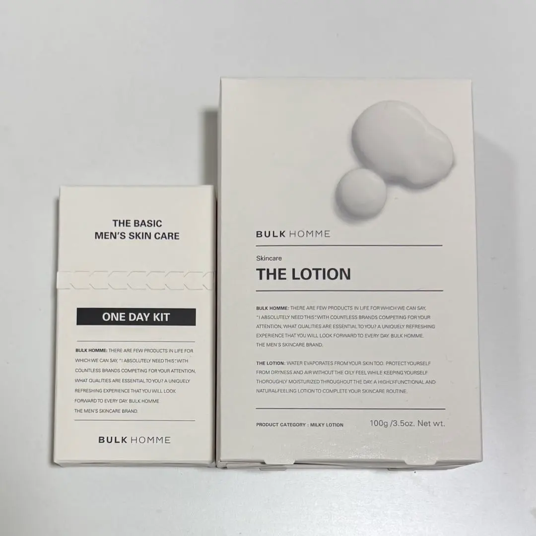 BULK HOMME(バルクオム) THE LOTION ワンデイキット特典付き