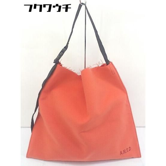◇ ◎ Another Edition アナザーエディション タグ付き カットオフ ショルダー バッグ オレンジ レディース  【中古】 【1112060003217】