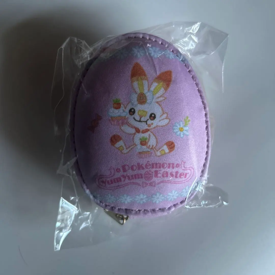 ポケモンセンターオリジナル　たまご型アクセサリーケース　ヒバニー