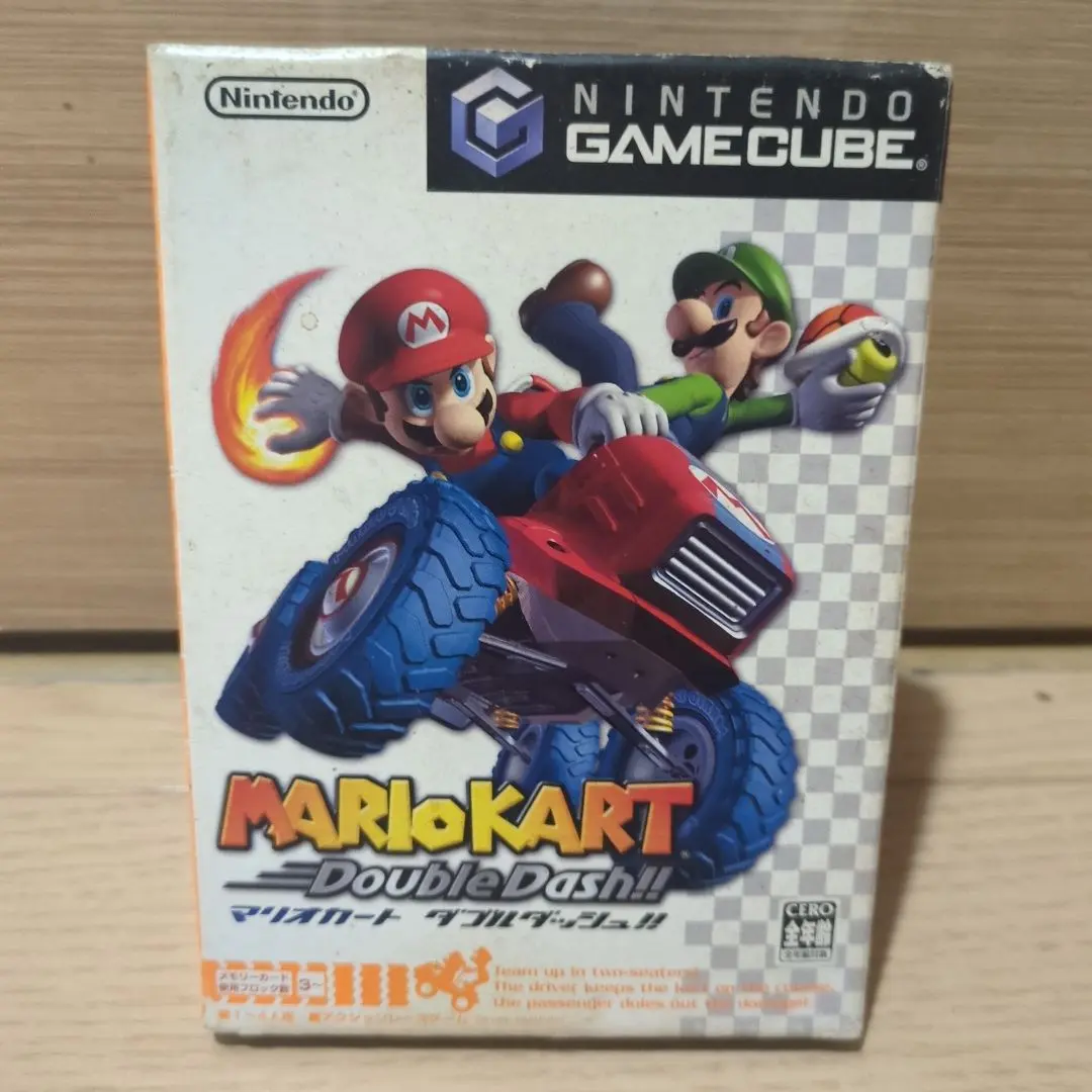 【長期保管】マリオカート　ダブルダッシュ ソフト レトロゲーム