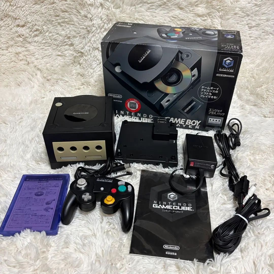 ニンテンドー　ゲームキューブ　エンジョイプラスパック　ブラック《動作品》