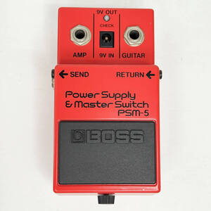 Pedales de guitarra BOSS de segunda mano de Japón BOSS PSM-5 Power Supply Master Switch