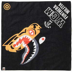 Bape A BATHING APE BAPE SHARK TIGER BANDANA