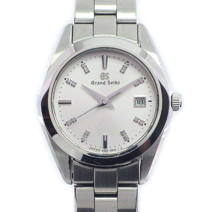 グランドセイコー Grand Seiko 腕時計 ヘリテージコレクション STGF273/4J52-0AB0 16ポイント ダイヤインデックス デイト シルバー 文字盤 SS クオーツアナログ 【箱・保付き】 【中古】