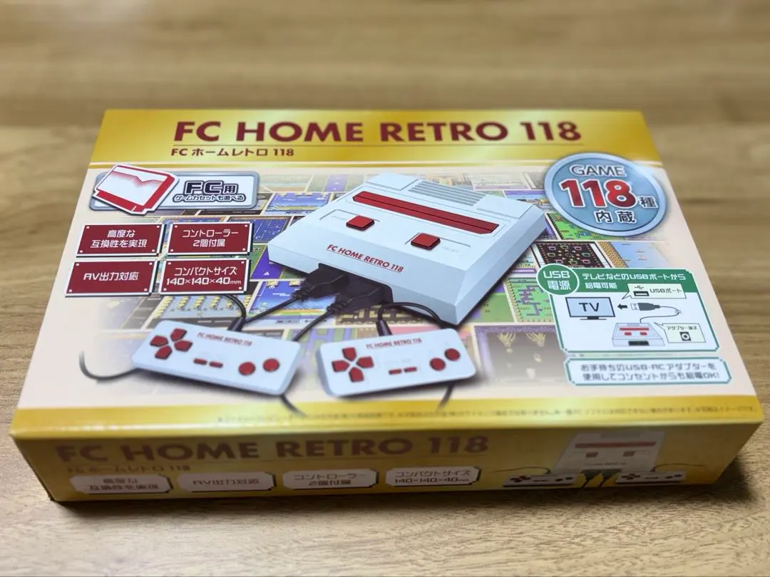 FC HOME RETRO 118 本体 FC互換ゲーム機 おもしろ