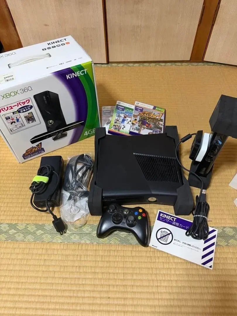 XBOX 360 本体 ソフト３本セット