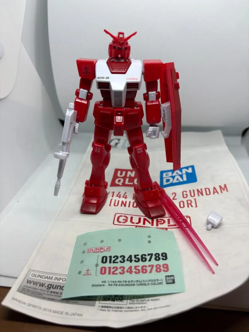 HG RX-78-2 ガンダム ユニクロカラー UNIQLO COLOR