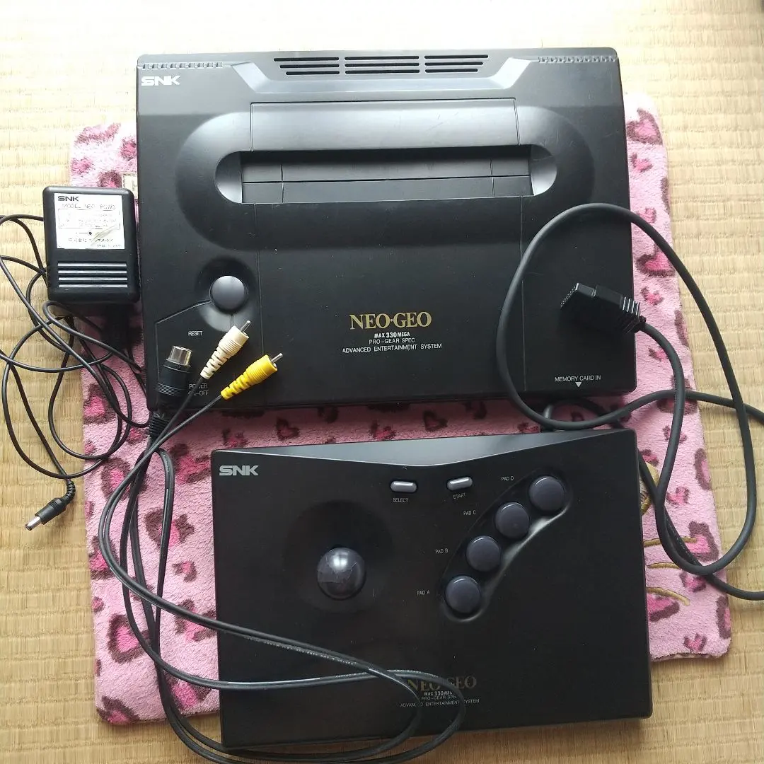 SNK NEOGEO 本体 セット ネオジオ
