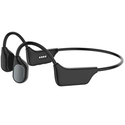 Vimaydo【2025年革新型】 集音器 骨伝導 イヤホン 軽量 ワイヤレス USB充電式 4段階音量調節 軽量 耳に入る必要はない ノイズ低減 ハウリング防止 電話/音楽対応 紛失対策 日本語説明書付き/ 247b3184