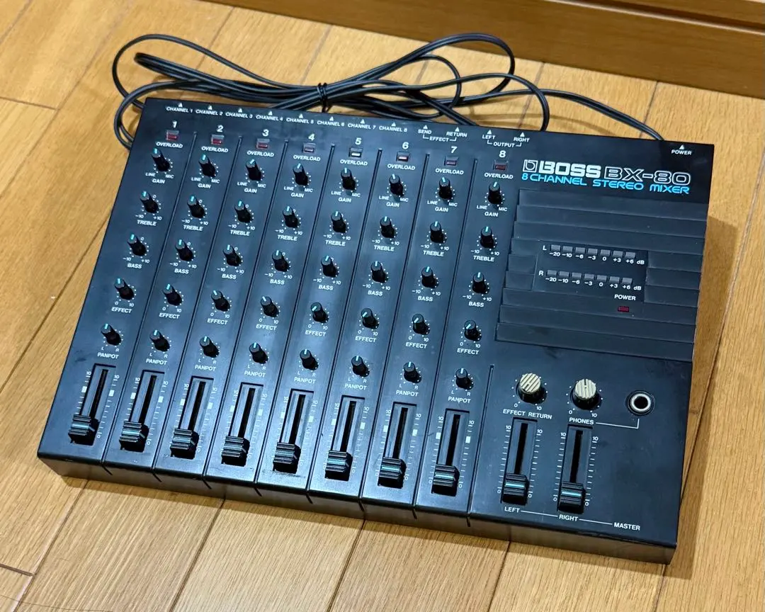 【中古】BOSS BX-80 8チャンネル ステレオミキサー 本体