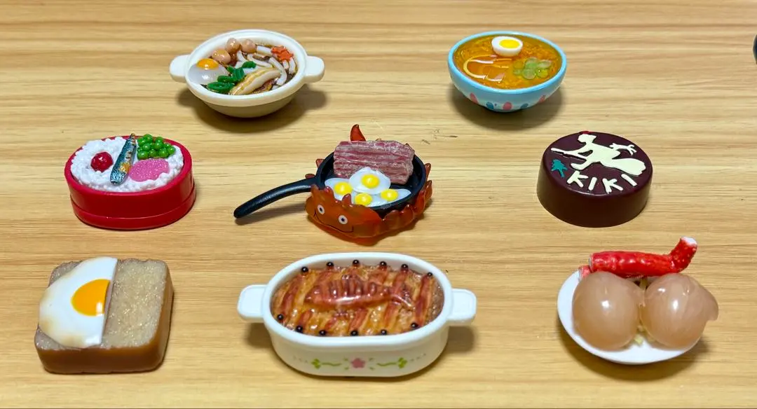 限定値下！残りわずか！ジブリパーク限定 オリジナル 食べ物マグネット 8種セット