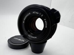 Used Minolta CLE Camera Japan OK MINOLTA M ROKKOR 40mm f2 MF Lens Leica M Mount CL CLE