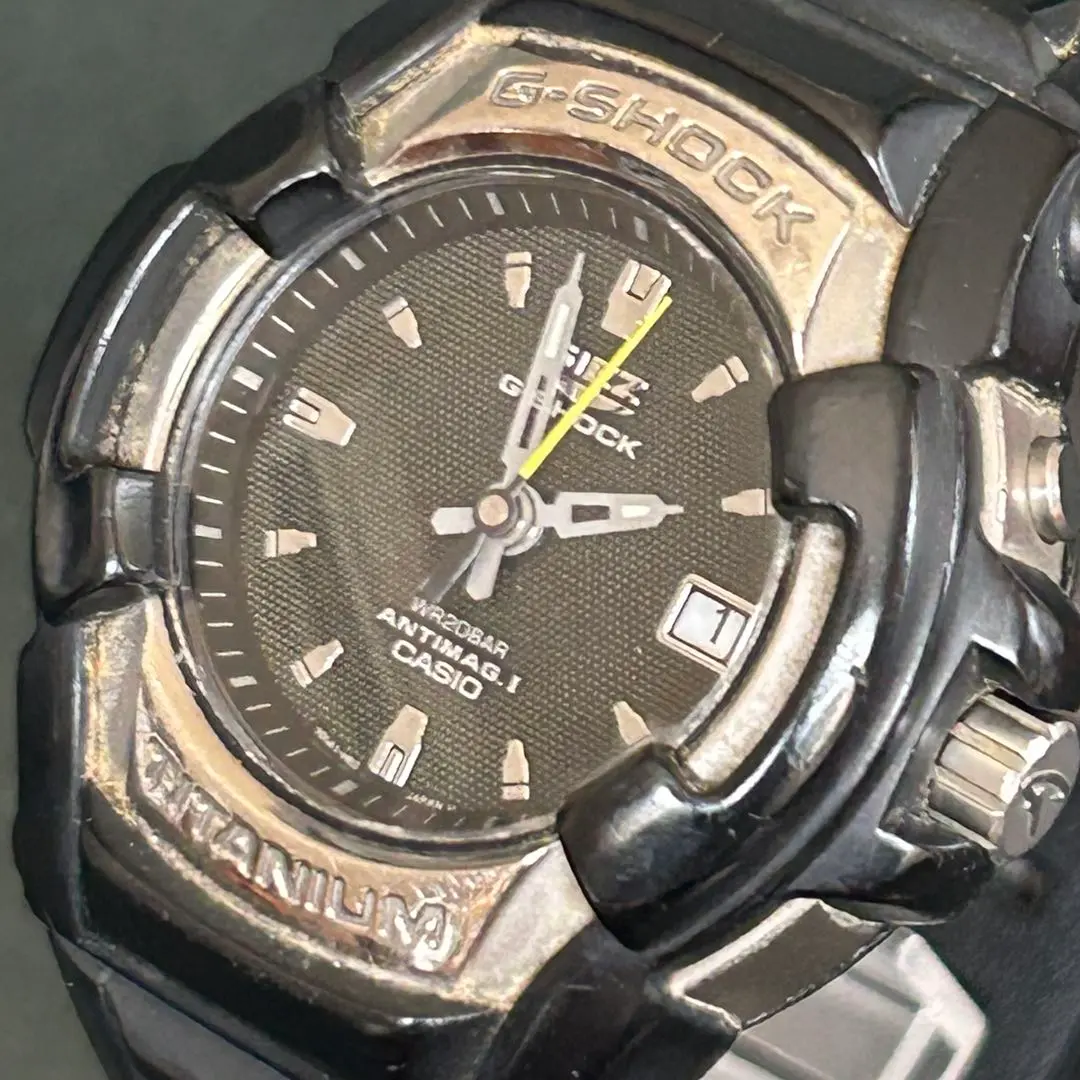 【稼働品】CASIO G-SHOCK GIEZ GS-510 チタン アナログ