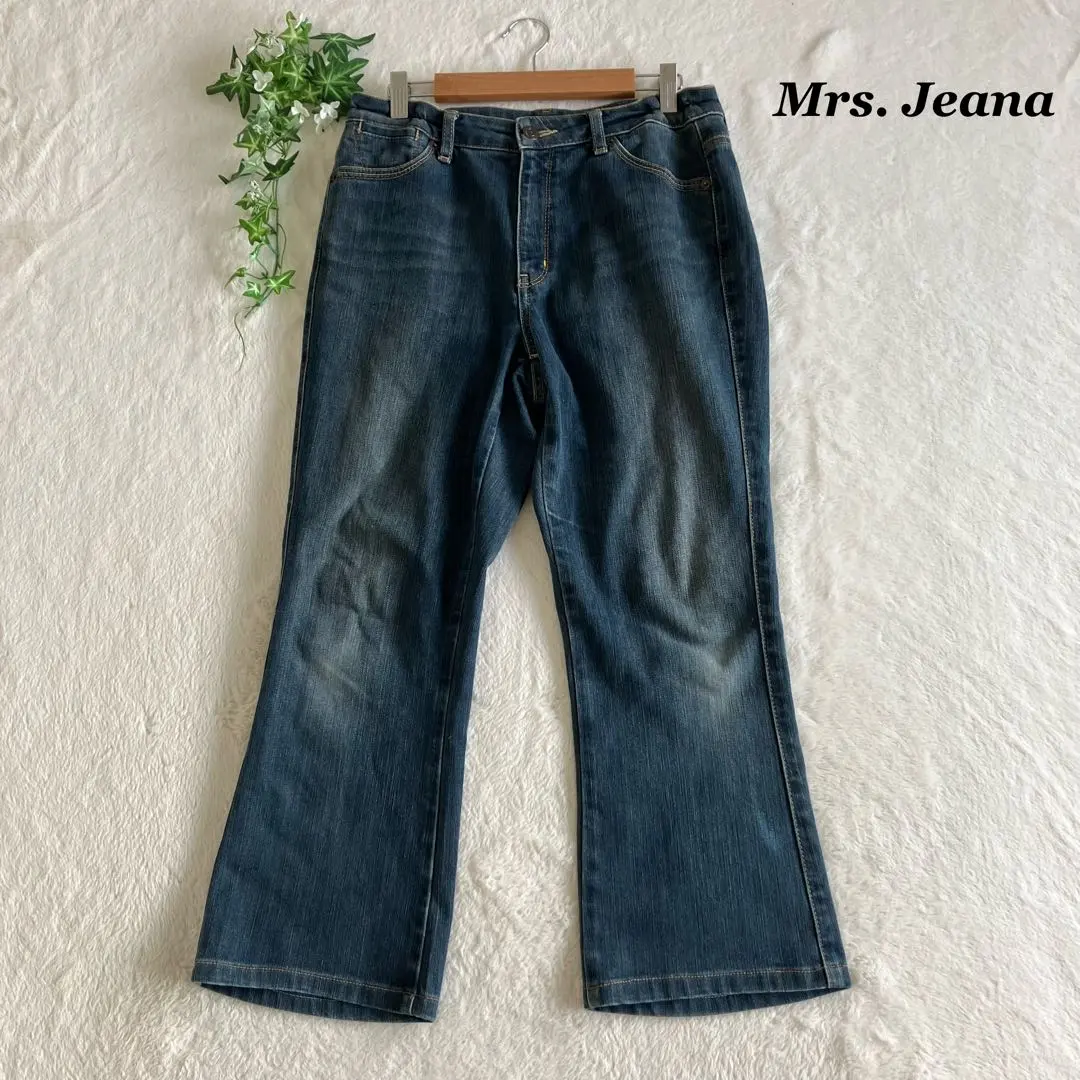 Mrs. Jeana✨️ミセスジーナ W70 ブーツカットデニム 美脚