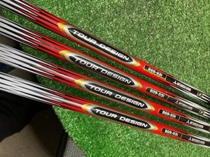 Used Japanese Golf Iron Sets 4 TOUR DESIGN B09-03i FLEX-R 4111