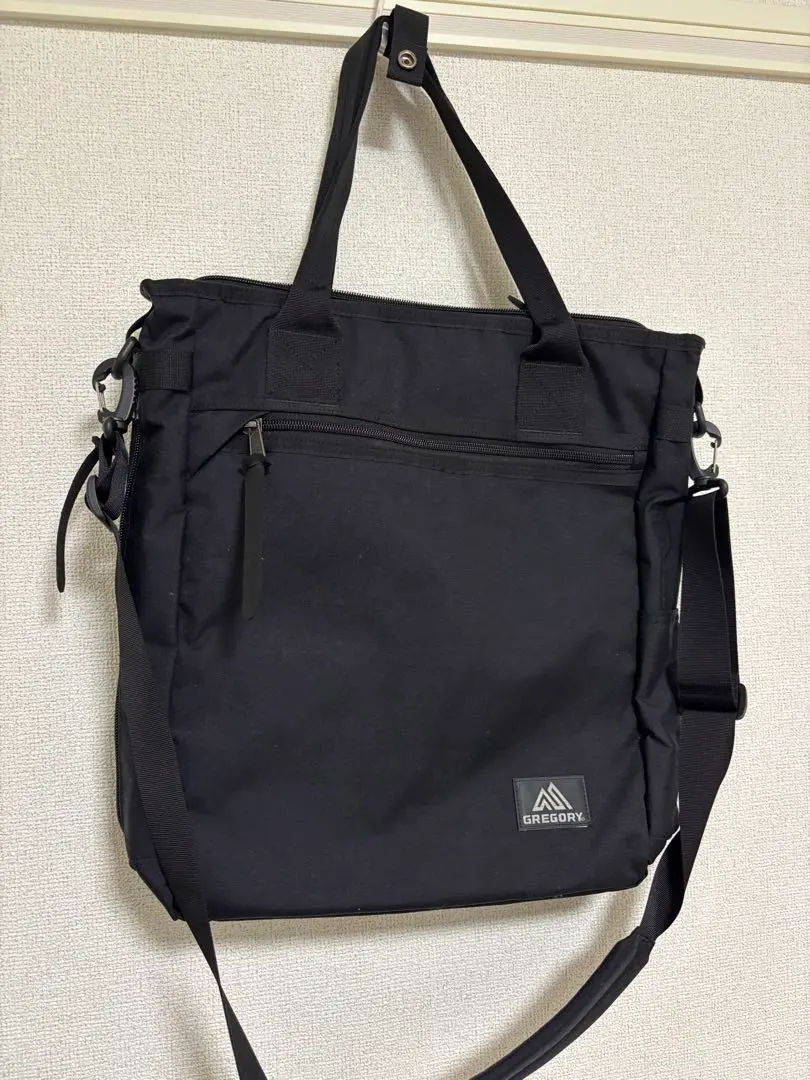 GREGORY 2WAY トートバッグ ビジネスバッグ ブラック
