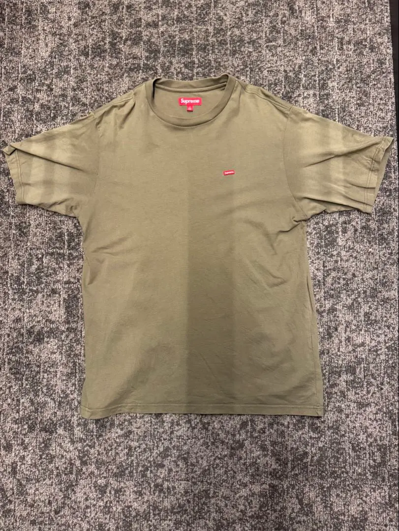 Supreme small box Tシャツ Lサイズ　グリーン