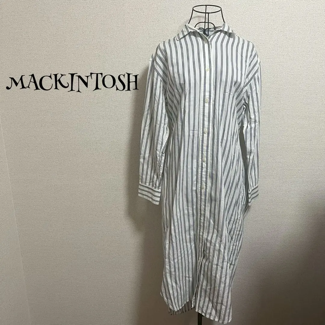 マッキントッシュフィロソフィー/Ｍ/シャツワンピース/ロング丈