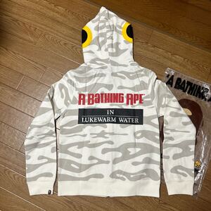 Bape BAPE camo XS a bathing ape fish full zip hoodie NIGO 