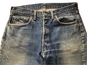Denim japonés raw con orillo 501BIGE LevisE W82 L68 66XX