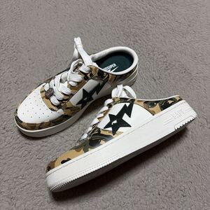 BAPE STA A BATHING APE BAPE KIDSUPER BAPE STA CLOG 24cm SHARK BABY MILO CAMO