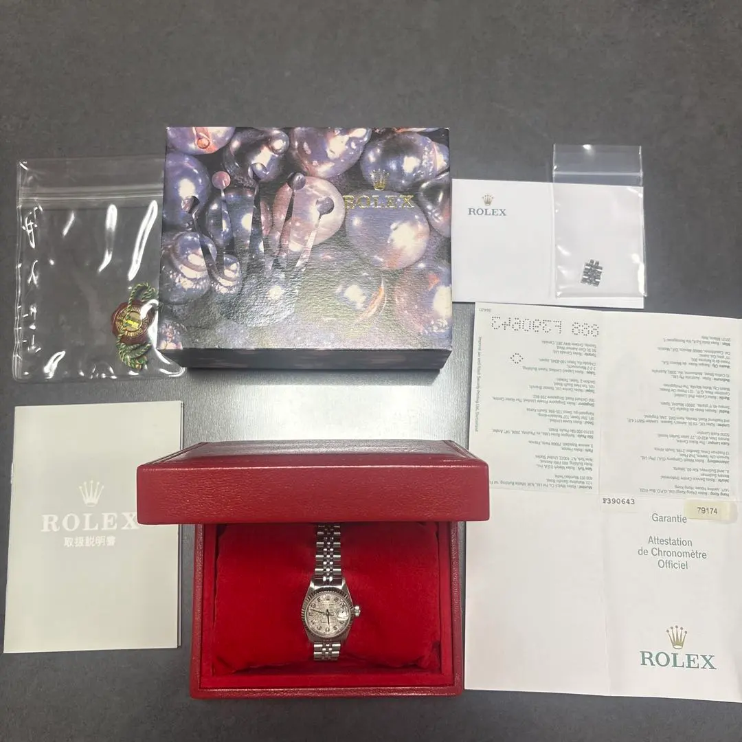 ROLEX デイトジャスト シルバー ダイヤモンド